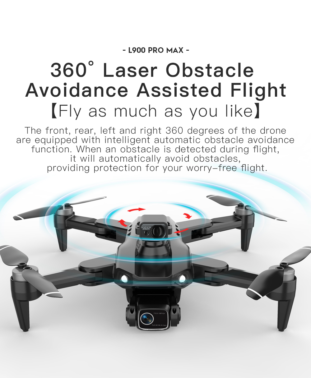 LYZRC L900 PRO MAX Laser obsta - đánh giá và giá Drone Photogrammetry