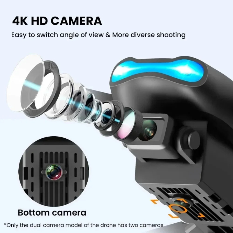 E99Pro HD 4K Dual WiFi FPV Dro - đánh giá và giá Drone Photogrammetry