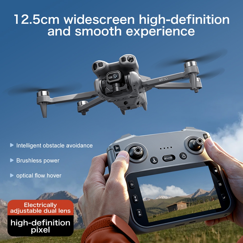 GT50 Mini Drone Dual Camera 8K - đánh giá và giá Drone Photogrammetry
